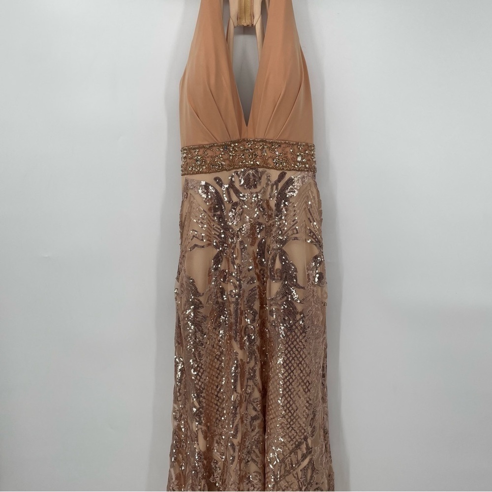 Rachel Allan Sequin Formal Dress #6190 - Picture 4 of 16